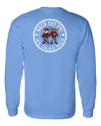 Back off  Eh ! We Tried Nice Left Chest and Back Long Sleeve - Gildan Canada (sewn Internationally) - Unisex