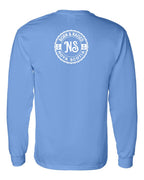 Born & Raised NS Left Chest and Back Long Sleeve Tee - Unisex