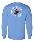CDN as Chuck Male Beaver Left Chest and Back Long Sleeve - Gildan Canada (sewn Internationally) - Unisex