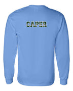 Caper Left Chest and Back Long Sleeve Tee - Unisex