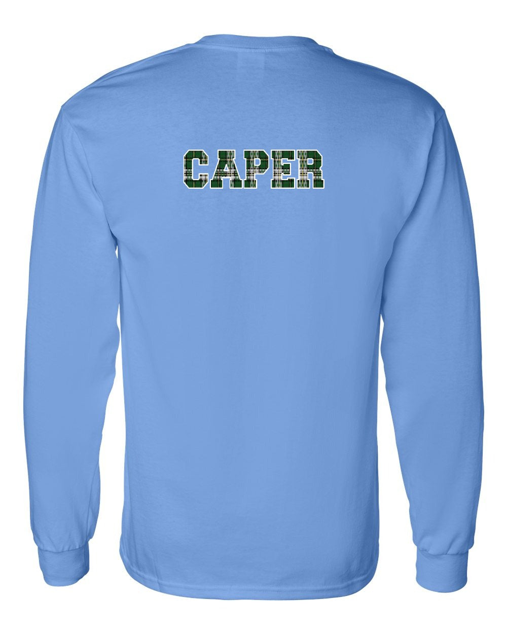 Caper Left Chest and Back Long Sleeve Tee - Unisex