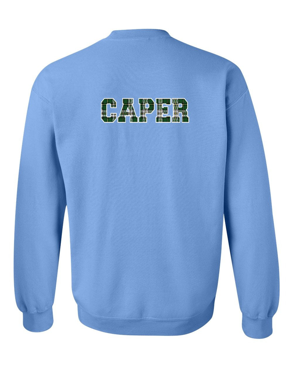 Caper Left Chest and Back Crewneck Sweatshirt - Unisex