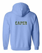 Caper Left Chest and Back Zip Hoodie - Unisex