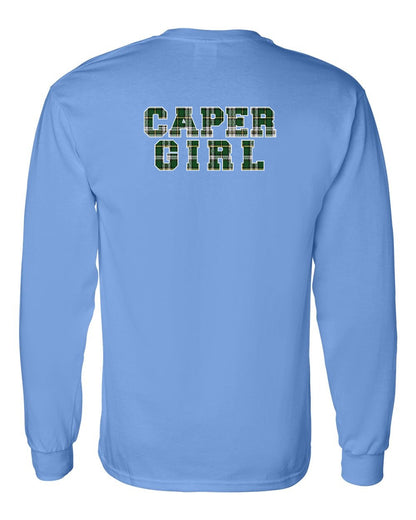 Caper Girl Left Chest and Back Long Sleeve Tee