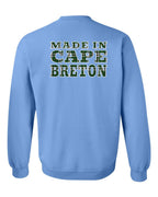 Made In CB Tartan Left Chest and Back Crewneck Sweatshirt - Unisex