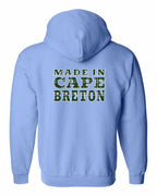 Made In CB Tartan Left Chest and Back Zip Hoodie - Unisex