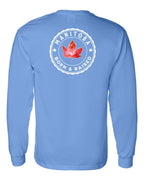 Born and Raised Manitoba Left Chest and Back Long Sleeve - Gildan Canada (sewn Internationally) - Unisex