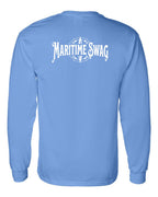 Maritime Swag Logo Left Chest and Back Long Sleeve Tee - Unisex