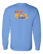 New Bruns Wicker Left Chest and Back Long Sleeve Tee - Unisex