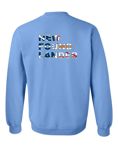 New Found Lander Left Chest and Back Crewneck Sweatshirt