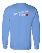 NFLD Nurse Left Chest and Back Long Sleeve - Unisex