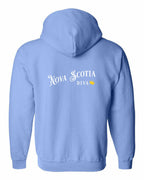 NS Diva Left Chest and Back Zip Hoodie - Unisex