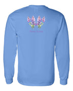NS Lupins Left Chest and Back Long Sleeve Tee - Unisex