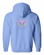 NS Lupins Left Chest and Back Zip Hoodie - Unisex