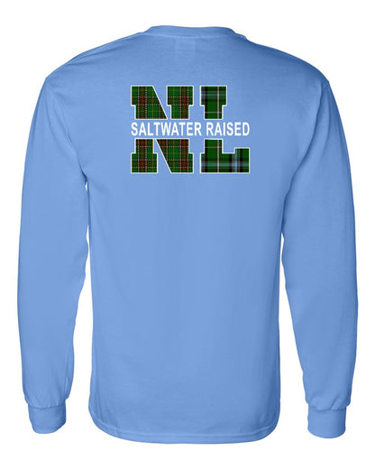 Newfoundland and Labrador Left Chest and Back Long Sleeve Tee