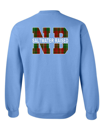 New Brunswick Saltwater Raised Left Chest and Back Crewneck