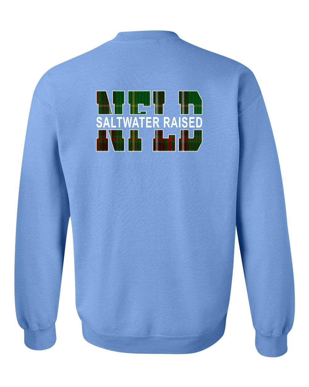 Newfoundland Saltwater Raised Left Chest and Back Sweatshirt Printed NOT STITCHED