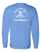 Maritime Swag NB Pirate Left Chest and Back Long Sleeve Tee - Unisex