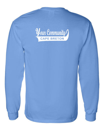 Your Community Swoop (Cape Breton) Left Chest and Back Long Sleeve Tee
