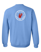 Built Maritime Tough Lobster Left Chest and Back Crewneck Sweatshirt - Unisex