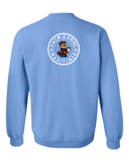 Calm Cool Maritimer Rosie Left Chest and Back Crewneck Sweatshirt - Unisex