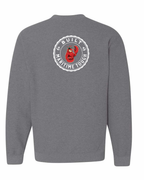 Built Maritime Tough Lobster Left Chest and Back Crewneck Sweatshirt - Unisex