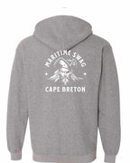 Maritime Swag CB Pirate Left Chest and Back Zip Hoodie - Unisex