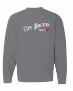 CB Mom Left Chest and Back Crewneck Sweatshirt - Unisex