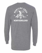 Maritime Swag NFLD Pirate Left Chest and Back Long Sleeve - Unisex