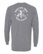 Maritime Swag NS Pirate Left Chest and Back Long Sleeve Tee - Unisex