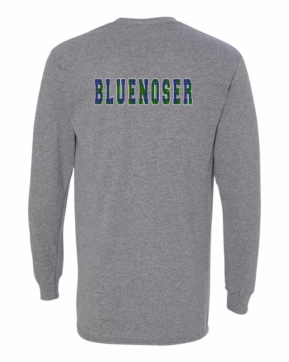 Bluenoser Left Chest and Back Long Sleeve Tee - Unisex