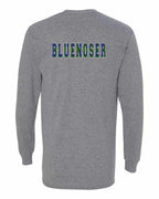 Bluenoser Left Chest and Back Long Sleeve Tee - Unisex