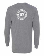 Born & Raised NS Left Chest and Back Long Sleeve Tee - Unisex