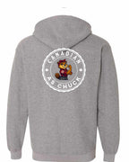 CDN as Chuck Rosie Flex Left Chest and Back Zip Hoodie - Gildan Canada (sewn Internationally) - Unisex