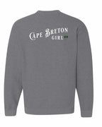 CB Girl Tartan Left Chest and Back Crewneck Sweatshirt - Unisex
