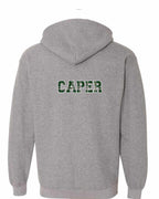 Caper Left Chest and Back Zip Hoodie - Unisex