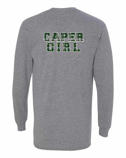 Caper Girl Left Chest and Back Long Sleeve Tee