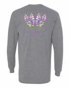CB Lupin Left Chest and Back Long Sleeve Tee - Unisex