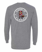 Elbows up Beaver Left Chest and Back Long Sleeve - Gildan Canada (sewn Internationally) - Unisex
