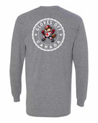 Gloves Off Beaver Left Chest and Back Long Sleeve - Gildan Canada (sewn Internationally) - Unisex