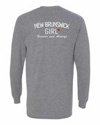 NB Girl Forever and Always Left Chest & Back Long Sleeve Tee - Unisex
