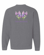 NB Lupins Left Chest and Back Crewneck Sweatshirt - Unisex