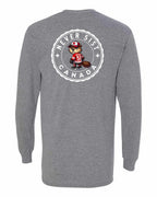 Never 51st Beaver Left Chest and Back Long Sleeve - Gildan Canada (sewn Internationally) - Unisex