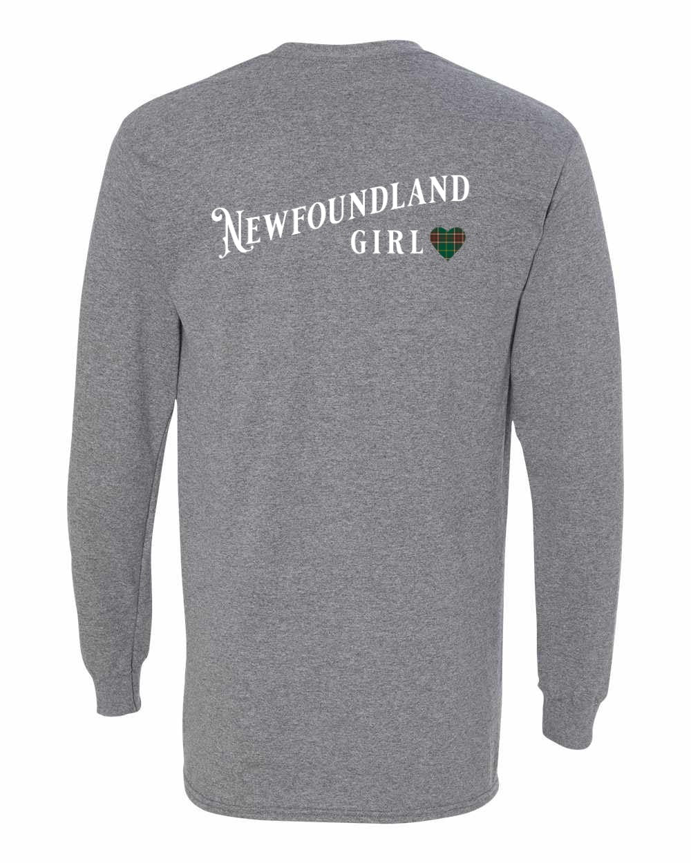NFLD Girl Tartan Left Chest and Back Long Sleeve - Unisex
