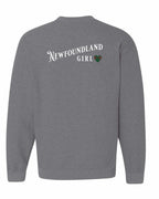 NFLD Girl Tartan Left Chest and Back Crewneck Sweatshirt - Unisex