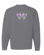 NFLD Lupins Left Chest and Back Crewneck Sweatshirt - Unisex