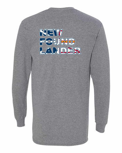 New Found Lander Left Chest and Back Long Sleeve