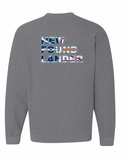 New Found Lander Left Chest and Back Crewneck Sweatshirt