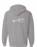 NS Diva Left Chest and Back Zip Hoodie - Unisex