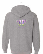 NS Lupins Left Chest and Back Zip Hoodie - Unisex
